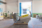 सीवेज ट्रीटमेंट फ़िल्टर प्रेस पुर्जों के लिए स्क्रू प्रेस फ़िल्टर स्लज डीवाटरिंग मशीन